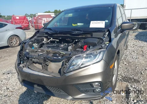 2019 Honda Odyssey Ex z USA, uszkodzony, nr VIN 5FNRL6H57KB093816